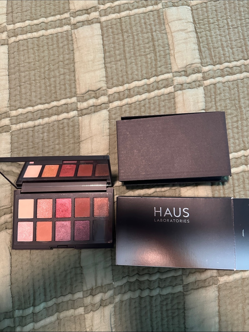 HAUS Laboratories Pink & Plum Eyeshadow Palette — Radiant Rose to Berry Mix